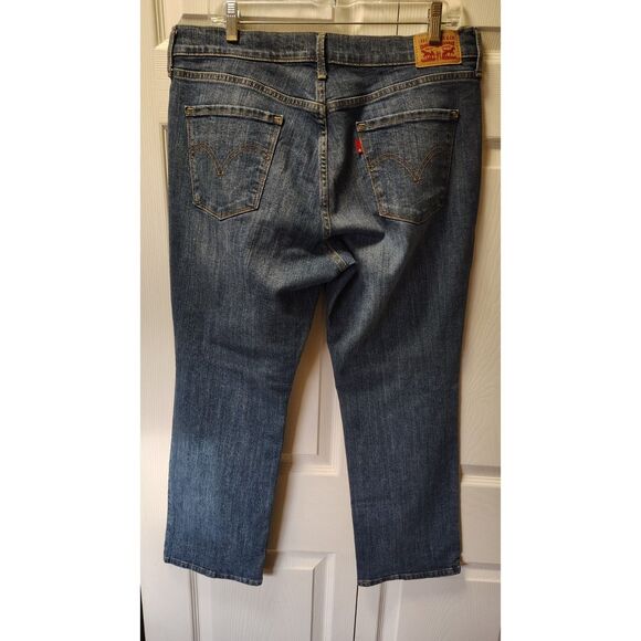 Levis 505 Straight 14 Dark Wash Denim Jeans - Picture 2 of 6